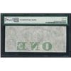 Image 2 : 1863 $1 Nebraska Bank of De Soto Obsolete Bank Note PMG Choice Uncirculated 64EP