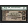 Image 1 : 1864 $20 The Confederate States of America Note T-67 PMG Choice Uncirculated 63E