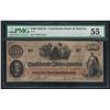 Image 1 : 1862-63 $100 The Confederate States of America Note T-41 PMG AU55