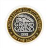 Image 1 : .999 Silver Grand Casino $10 Casino Gaming Token Limited Edition