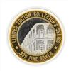 Image 2 : .999 Silver Grand Casino $10 Casino Gaming Token Limited Edition