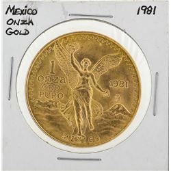 1981 Mexico 1 Onza Libertad Gold Coin