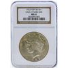 Image 1 : 1923 $1 Peace Silver Dollar Coin VAM-1F Chin Bar NGC MS61