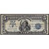Image 1 : 1899 $5 Indian Chief Silver Certificate Bank Note