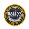 Image 2 : .999 Silver Ballys Las Vegas $10 Casino Gaming Token Limited Edition