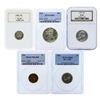 Image 1 : 1939 (5) Coin Proof Set Graded