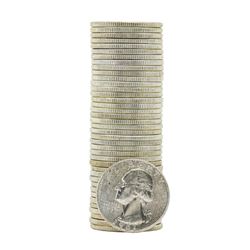 Roll of (40) 1961 Brilliant Uncirculated Washington Quarters