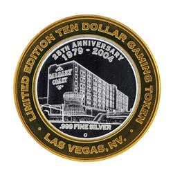 .999 Silver Barbary Coast Las Vegas, Nevada $10 Casino Limted Edition Gaming Tok
