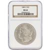 Image 1 : 1885-O $1 Morgan Silver Dollar Coin NGC MS64