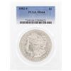 Image 1 : 1882-S $1 Morgan Silver Dollar Coin PCGS MS64