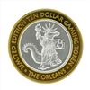 Image 2 : .999 Silver The Orleans Hotel and Casino $10 Casino Gaming Token Limited Edition