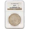 Image 1 : 1921 $1 Morgan Silver Dollar Coin NGC MS65