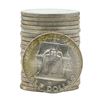 Image 2 : Roll of (20) 1954-D Brilliant Uncirculated Franklin Half Dollars