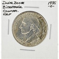 1935-S Daniel Boone Bicentennial Commemorative Half Dollar Coin