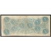 Image 2 : 1863 $10 The Confederate States of America Note
