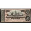 Image 1 : 1864 $20 The Confederate States of America Note