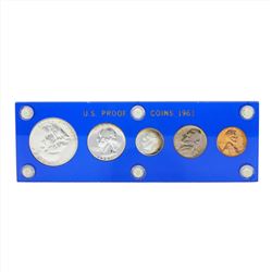 1961 (5) Coin Proof Set