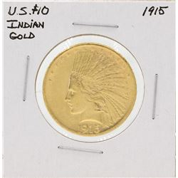 1915 $10 Indian Head Eagle Gold Coin
