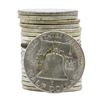 Image 2 : Roll of (20) 1958 Brilliant Uncirculated Franklin Half Dollar Coins
