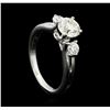 Image 4 : 18KT White Gold 1.33ctw Diamond Ring