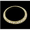 Image 3 : 14KT Yellow Gold Ladies 1.00ctw Diamond Band