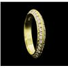 Image 4 : 14KT Yellow Gold Ladies 1.00ctw Diamond Band