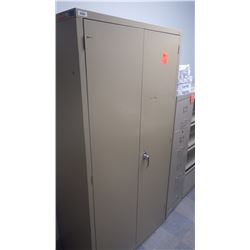 2  door metal file cabinet