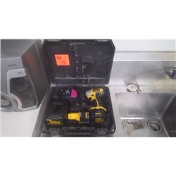Dewalt 12 volt cordless drill and bits