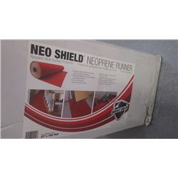 180' roll of 27" wide neoprene runner