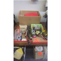 3 flats of miscellaneous tools