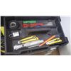 Image 3 : Large Flat Max Stanley tool box with various tools