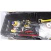 Image 3 : Large Flat Max Stanley tool box with various tools