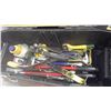 Image 4 : Large Flat Max Stanley tool box with various tools