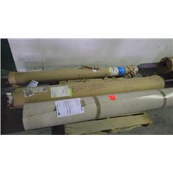 Pallet of 3 rolls new Armstrong lino flooring