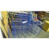 Image 1 : Approximately 14 metal wire magazine racks