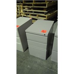 3 drawer grey cabinet