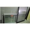 Image 1 : 4 glass divider panels, one on rollers