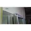Image 4 : Approximately 8 glass panels/sliding doors with aluminum frames on rollers