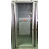 Image 1 : Approximately 5 glass panels/sliding doors with aluminum frames on rollers