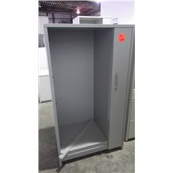 Office cabinet with side locker