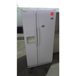 Side by side Kenmore white colour fridge