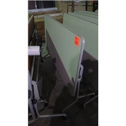 Tilting table/desk on wheels