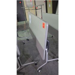 Tilting table/desk on wheels