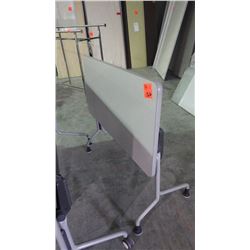 Tilting table/desk on wheels