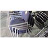 Image 2 : Set of 4 stacking chairs