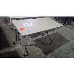 Office table on wheels