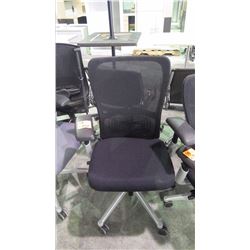 Herman Miller office chair with back support on wheels
