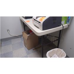 Small table with folding legs