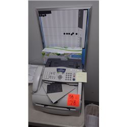 Brother 2820 Fax/ copier/ printer/ work station with extra toner cartridges and white board calendar
