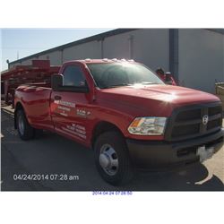 2014 DODGE RAM 3500 (TUCSON) $25,000